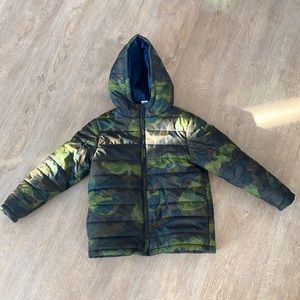 Gymboree kids camo winter coat